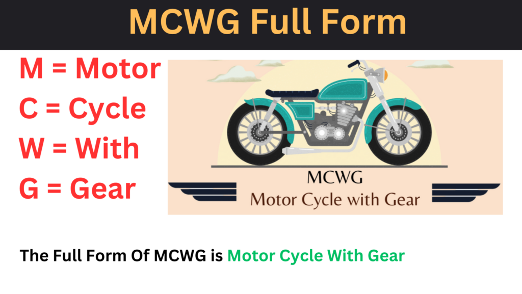 MCWG Full Form